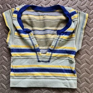 Urban Outfitters Striped Sleeveless Knit Top